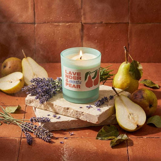 Rewined Market Lavender and Pear 10 oz Candle