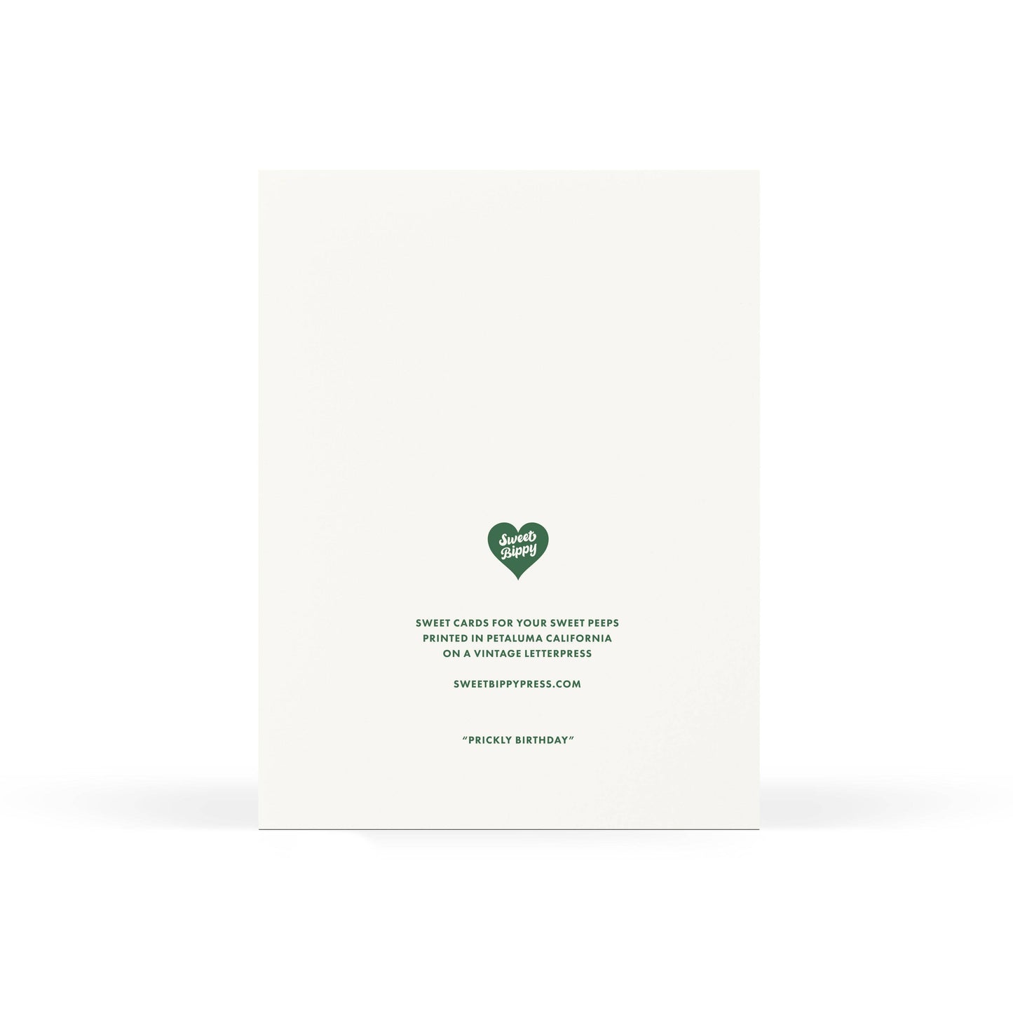 Prickly Birthday Card