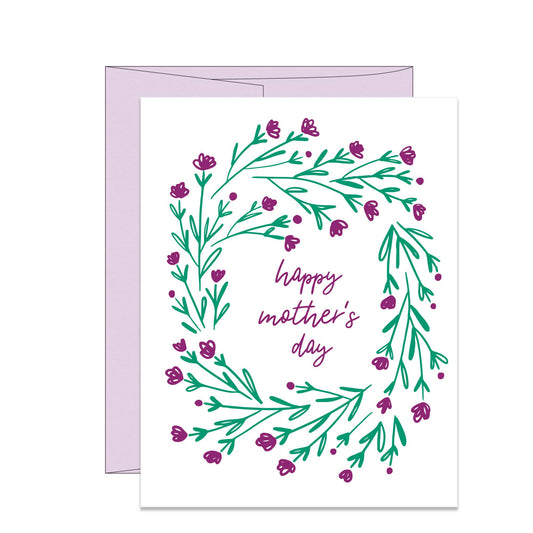 Floral Happy Mother's Day Card