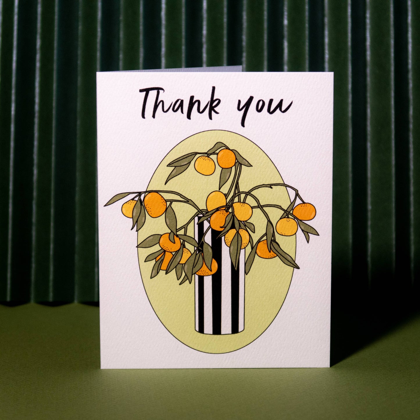 Thank You Oranges Card