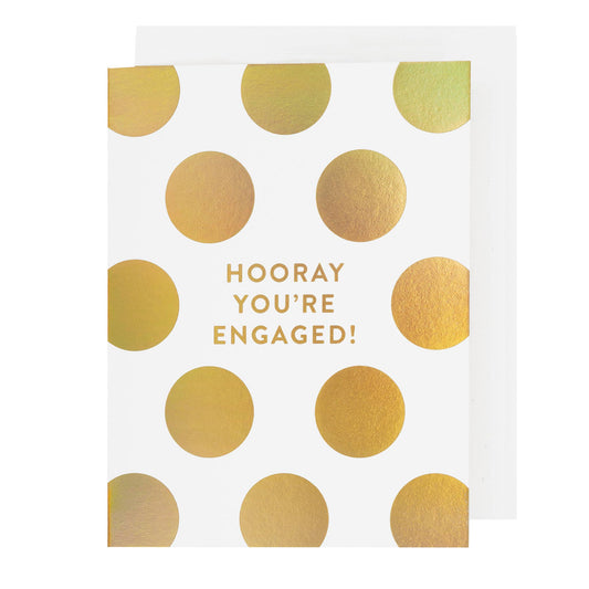 Engaged Hologram Wedding Card