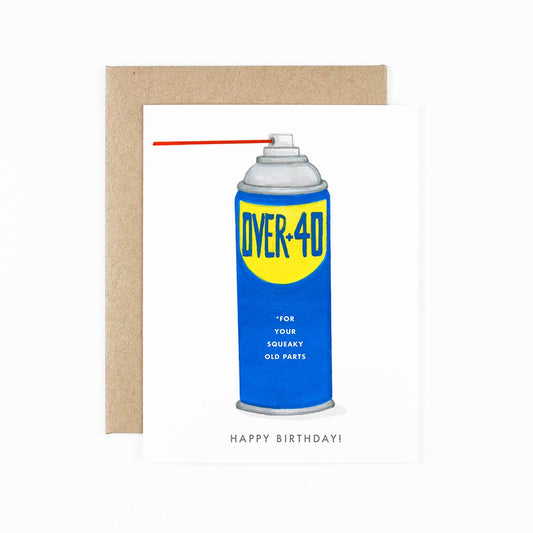 Squeaky Parts Birthday Card