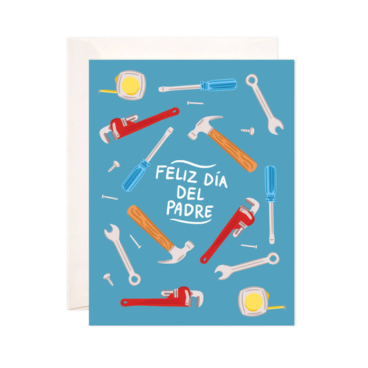 Herramientas Greeting Card - Spanish Father's Day Card