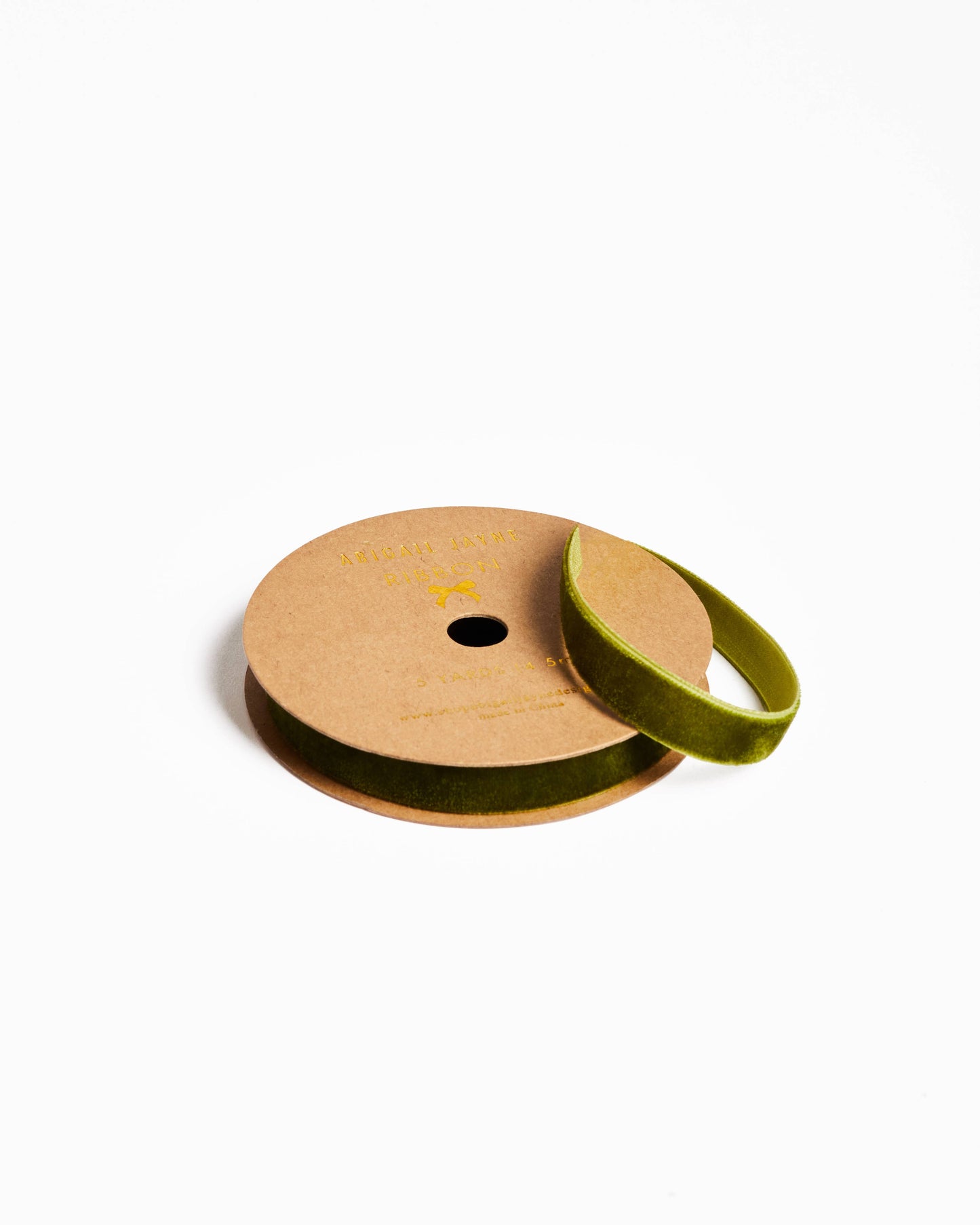Velvet Ribbon | Moss