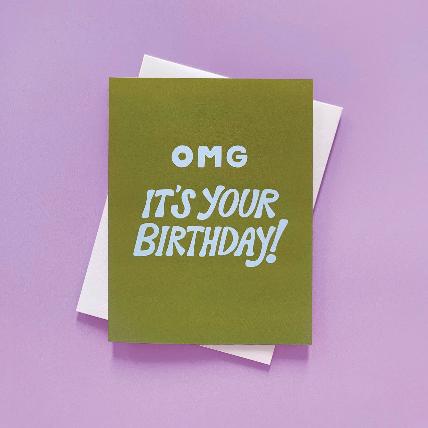 OMG Birthday - Birthday Card