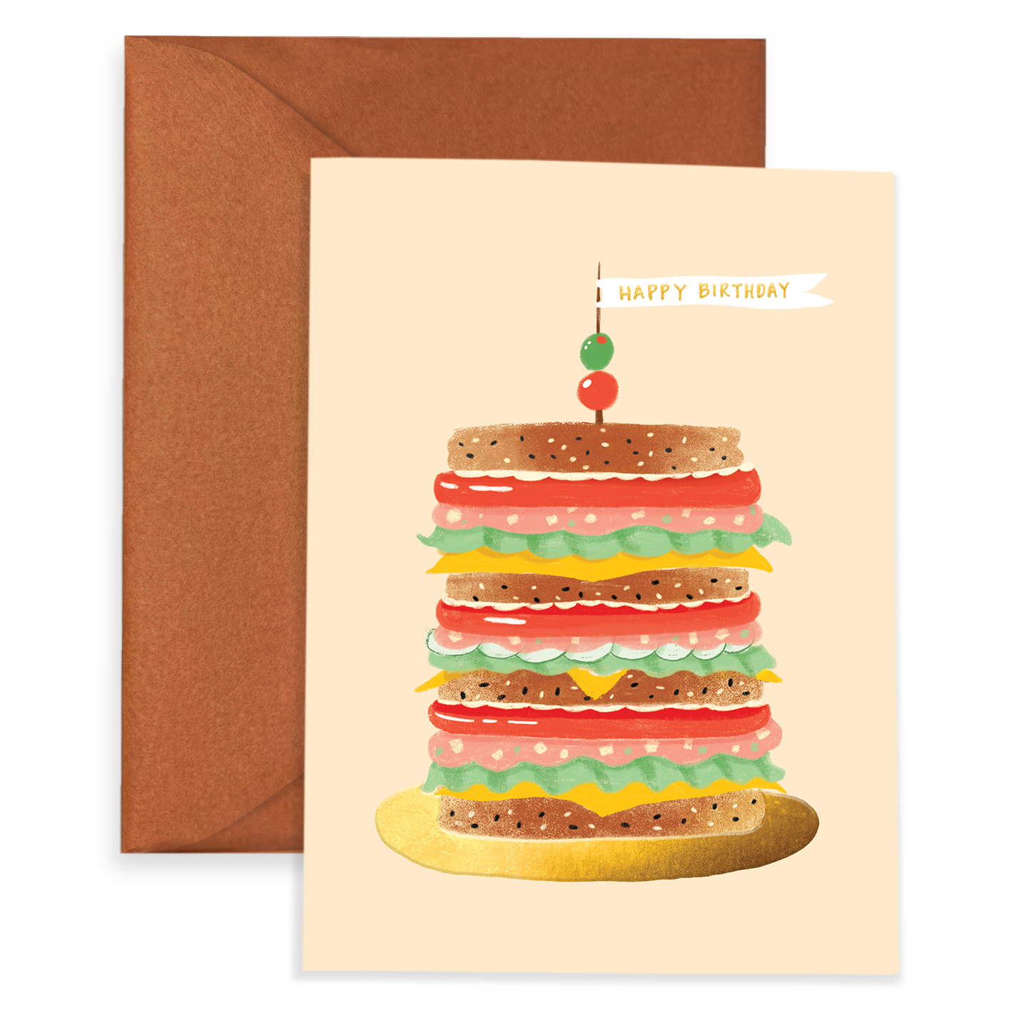 MORTADELLA TALL BOY - Birthday Card