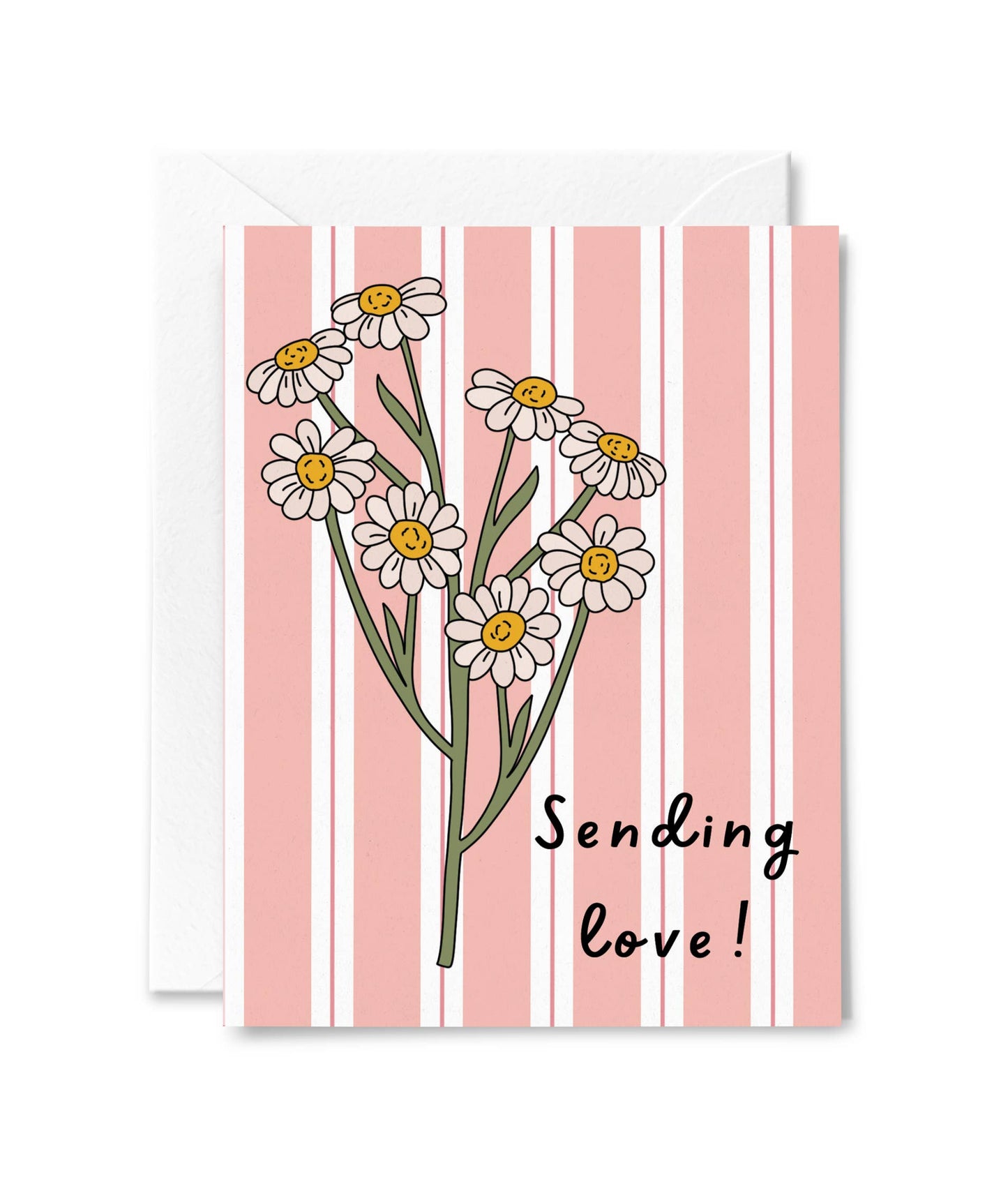 Sending Love Daisy Card