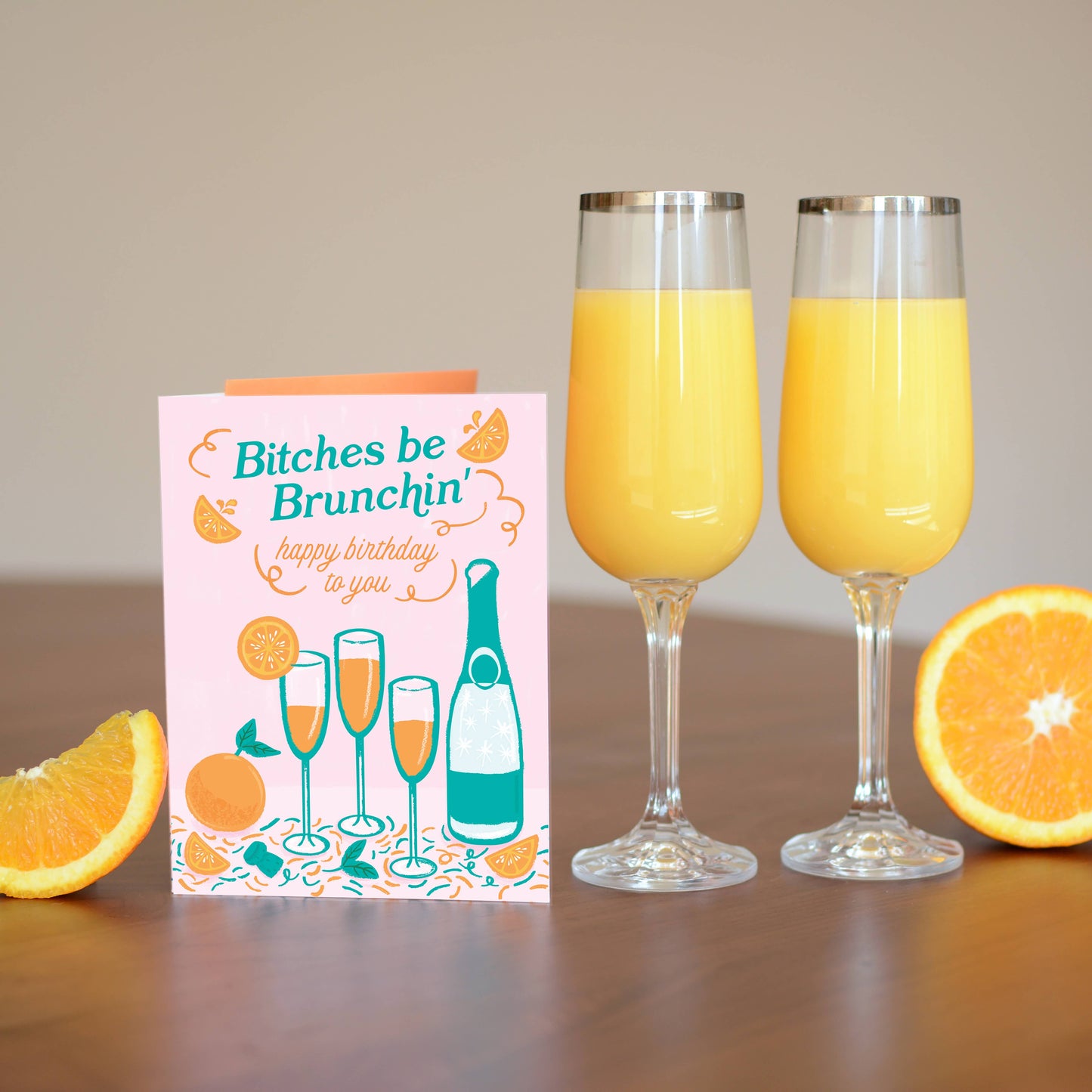 Brunch Humorous Funny Birthday Card