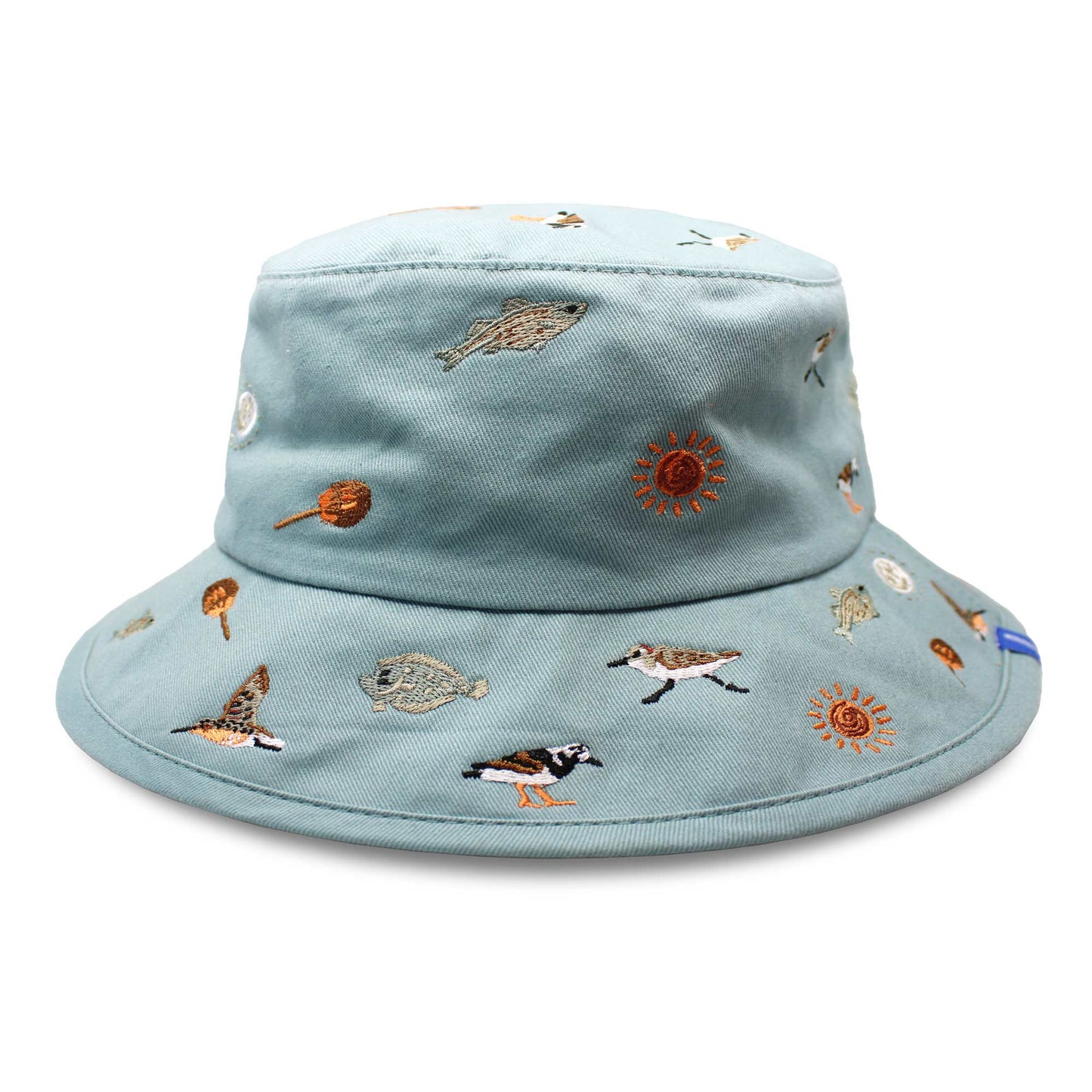 Atlantic Blue Beach Life Bucket Hat