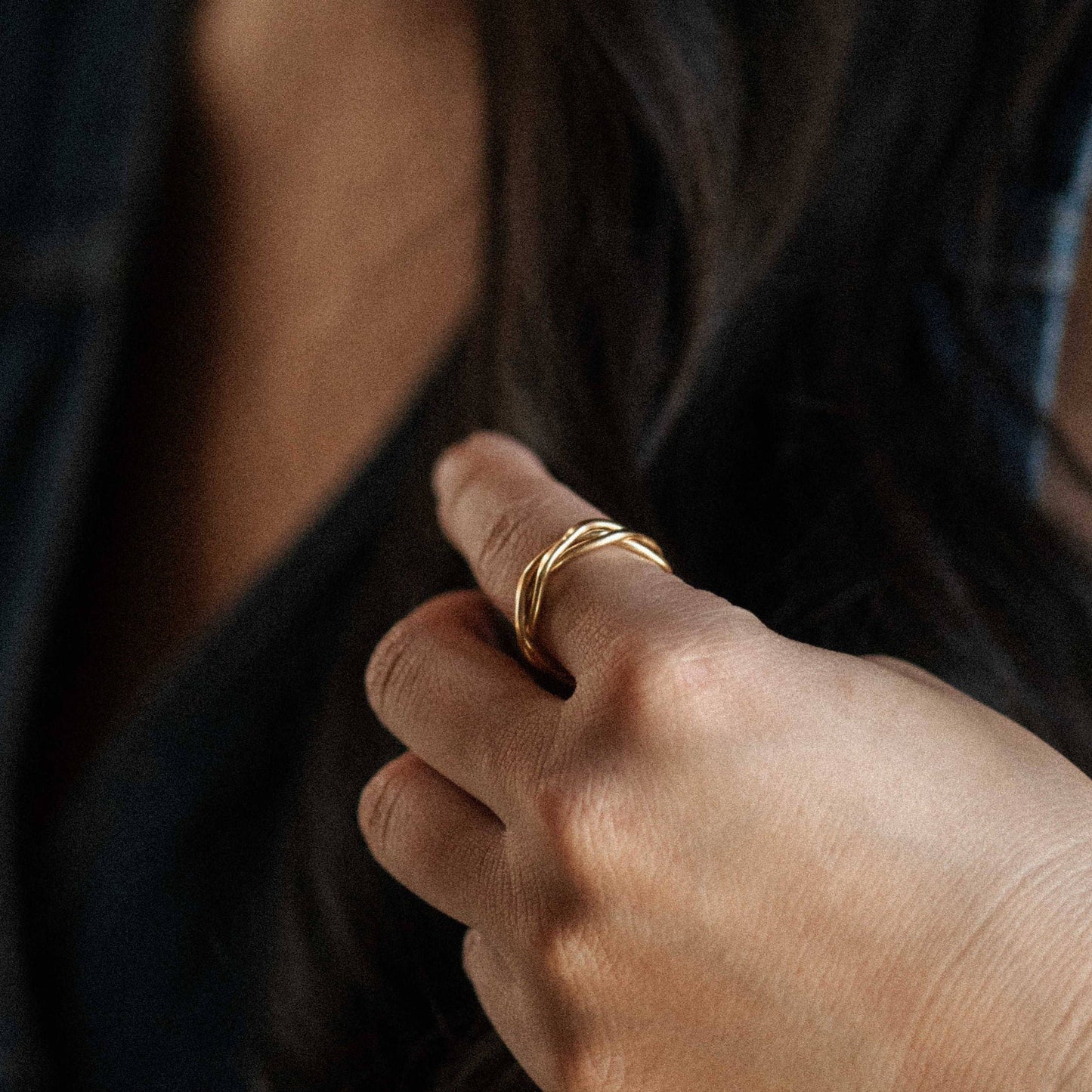 Sinnet Ring // Demi-Fine Gold