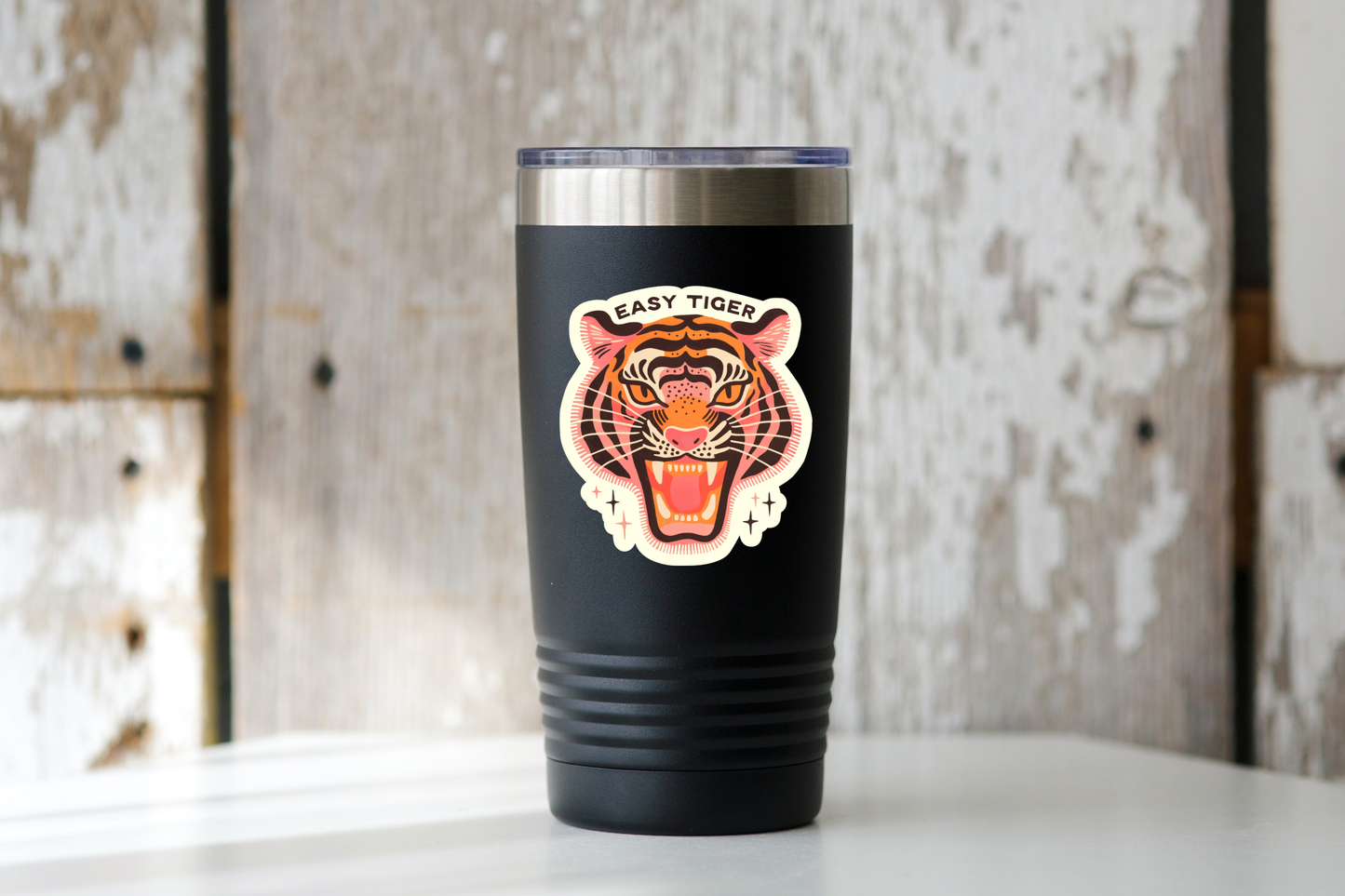 Easy Tiger Sticker Sticker