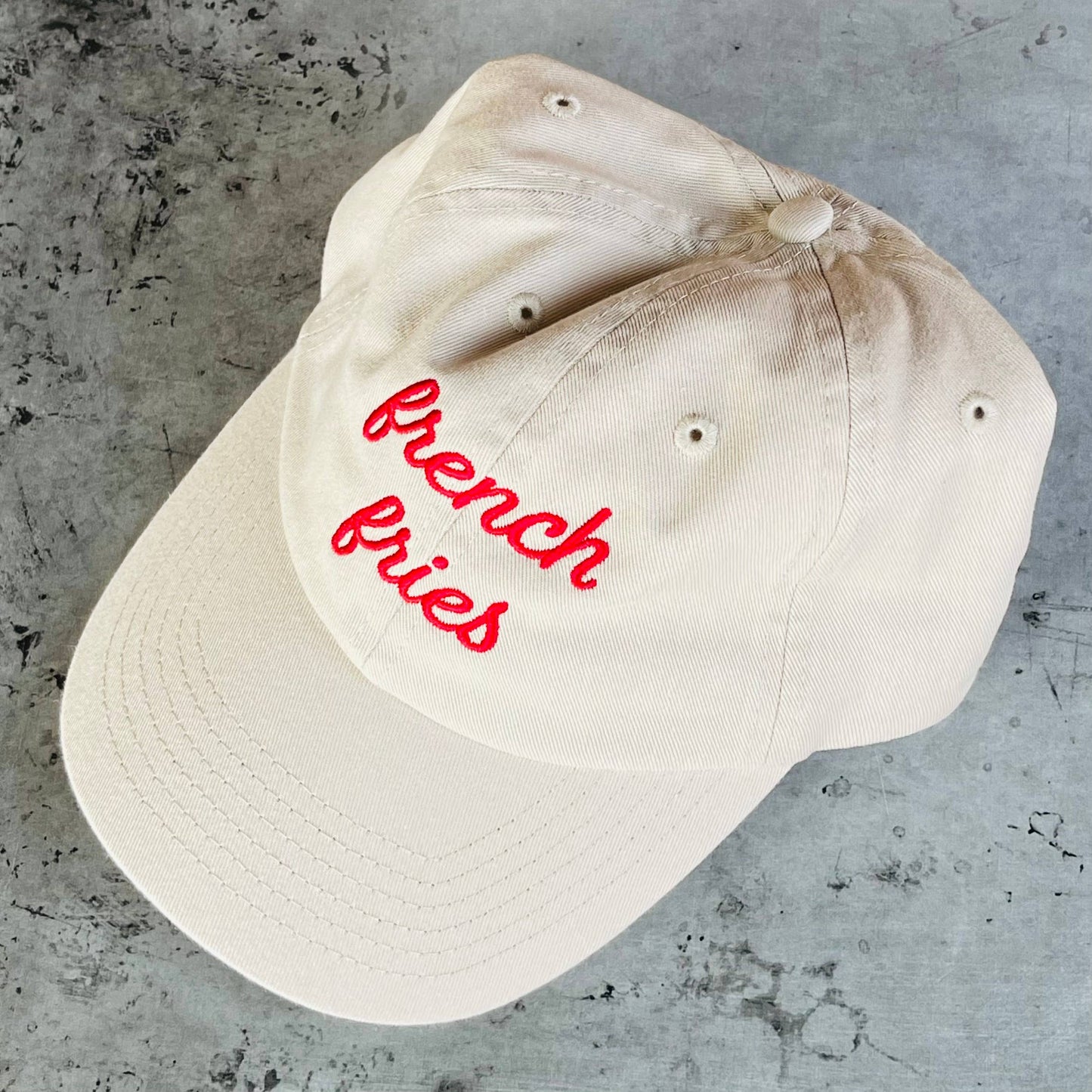 French Fries Diner Baseball Cap Dad Hat