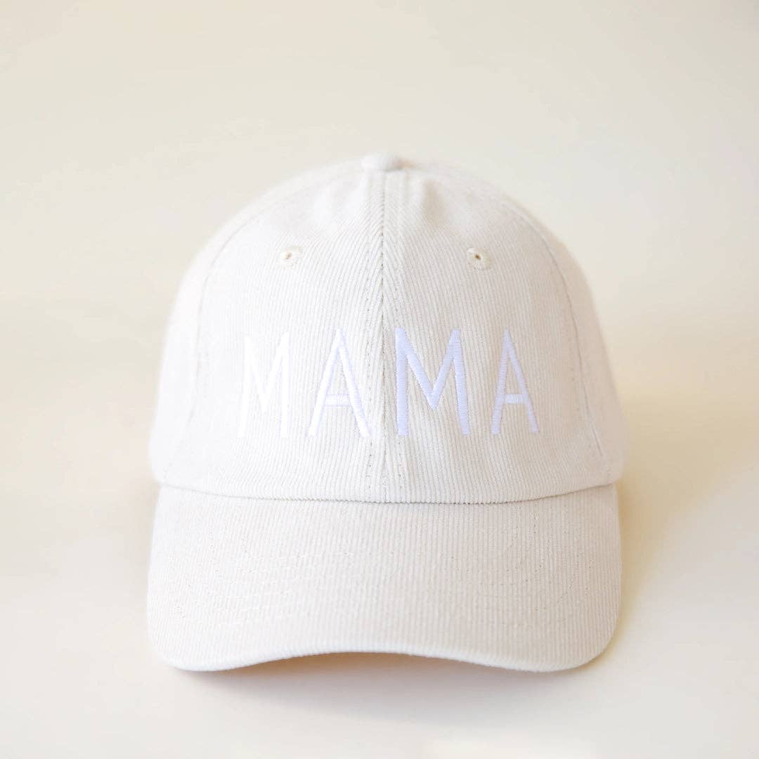 Mama Baseball Hat | Ivory
