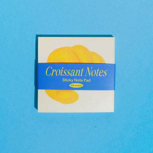 Croissant Sticky Notes