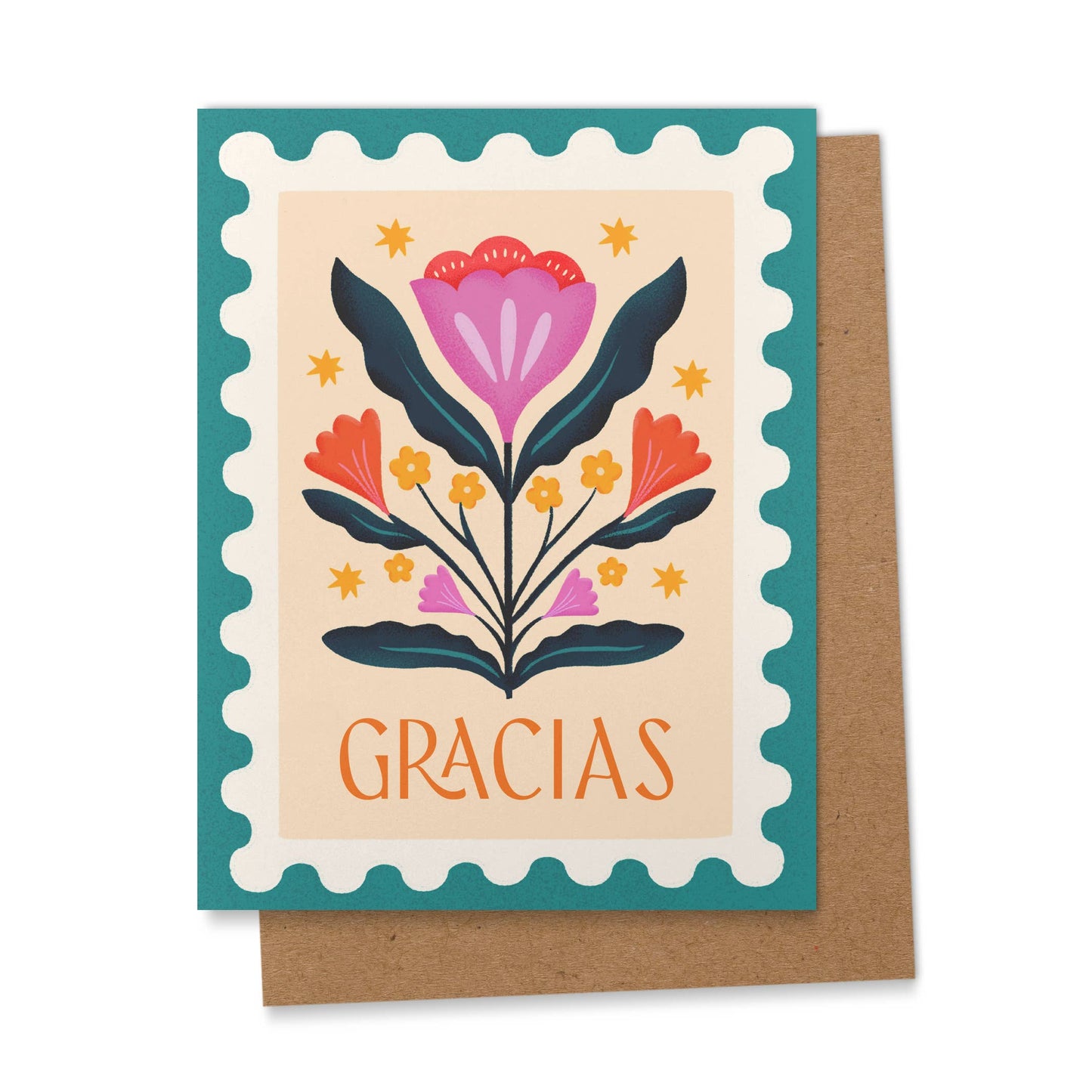 Gracias Spring Spanish Greeting Card