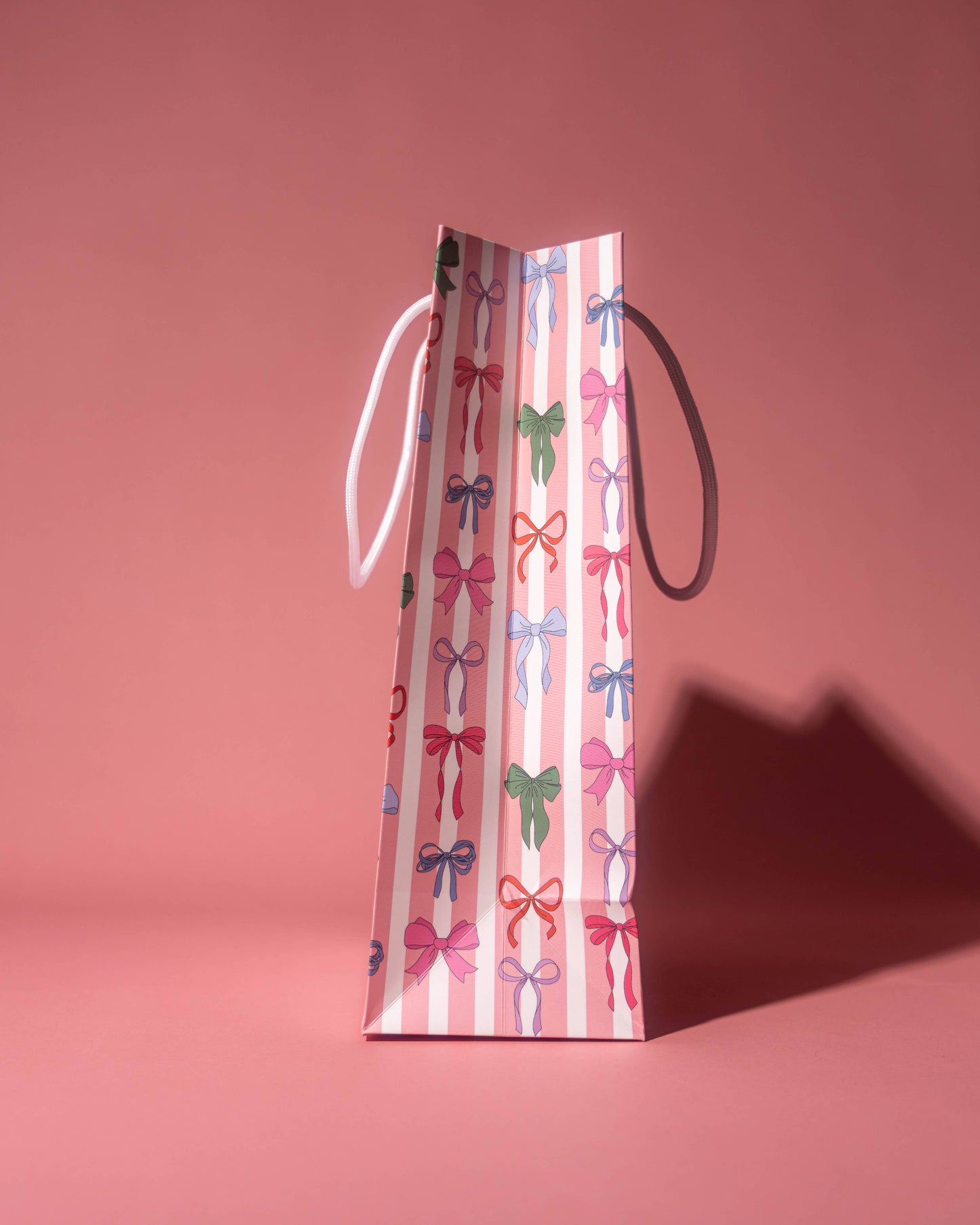 Stripe Bows Gift Bag