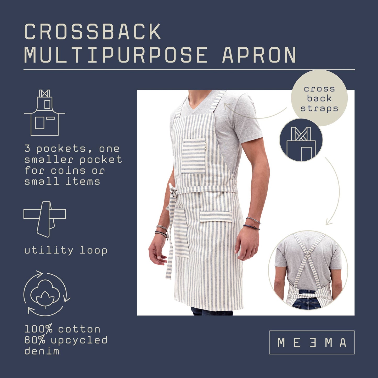 Eco-friendly Cotton Apron