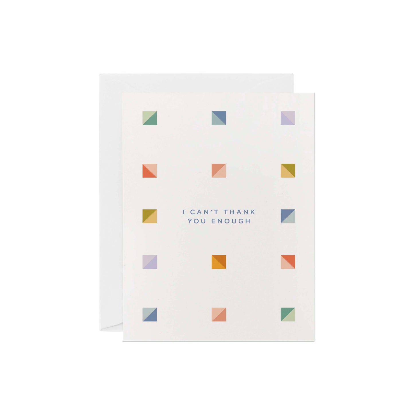 Quilt Squares | Thank You Greeting Card
