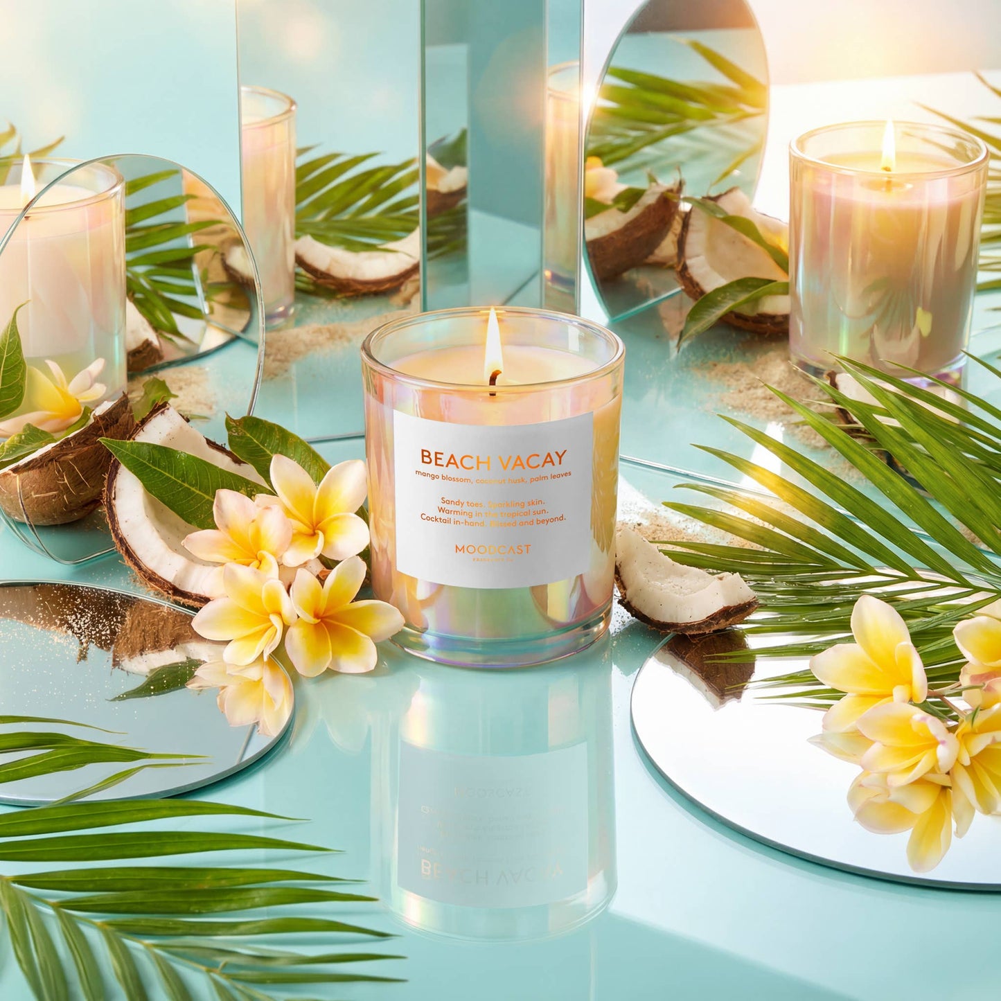 Moodcast Coconut Wax Candle | Beach Vacay