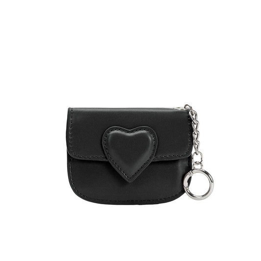 Lovell Black Vegan Leather Card Holder