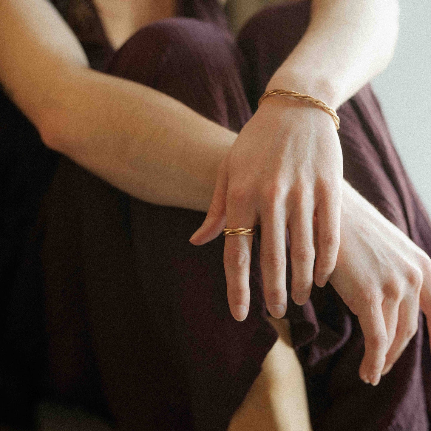 Sinnet Ring // Demi-Fine Gold