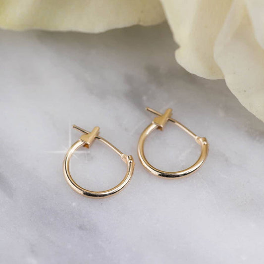 14kt Gold Isabella Hoops