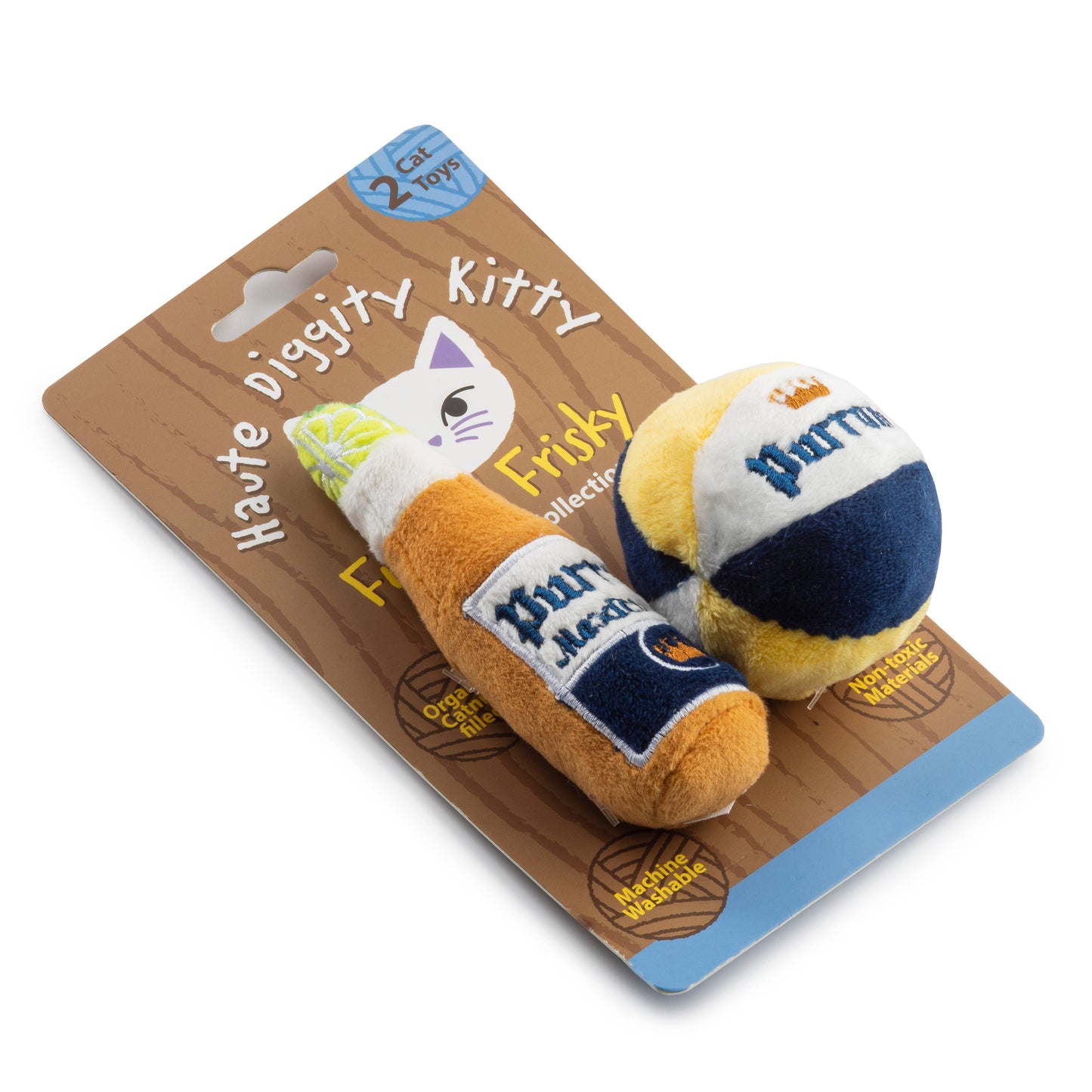 Purrona Bottle & Ball Organic Catnip Toys