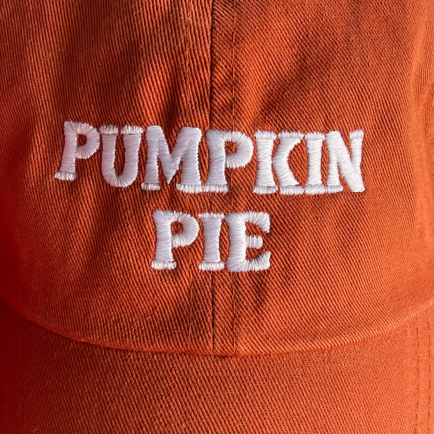 Pumpkin Pie Baseball Cap Dad Hat