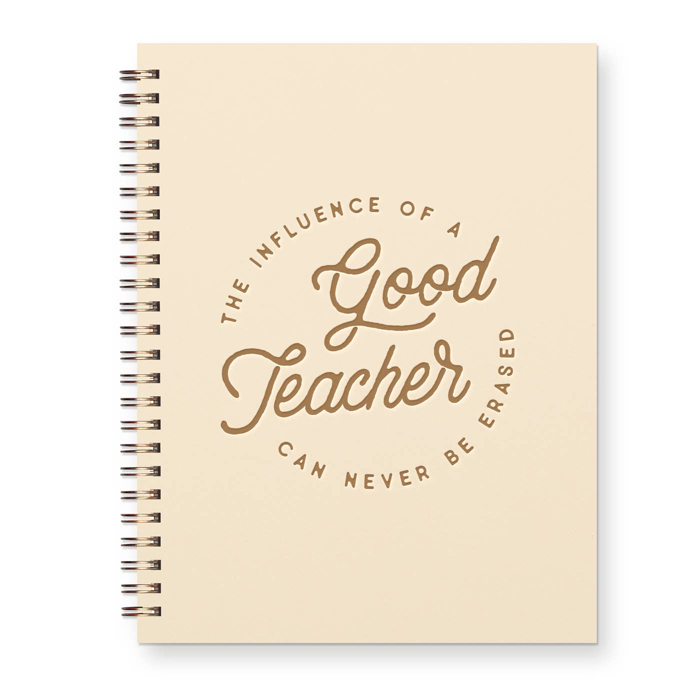 Teacher Influence Journal Lined Notebook