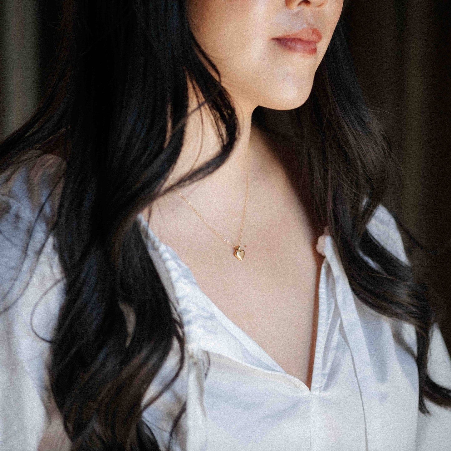 Amor Necklace // Demi-Fine Gold