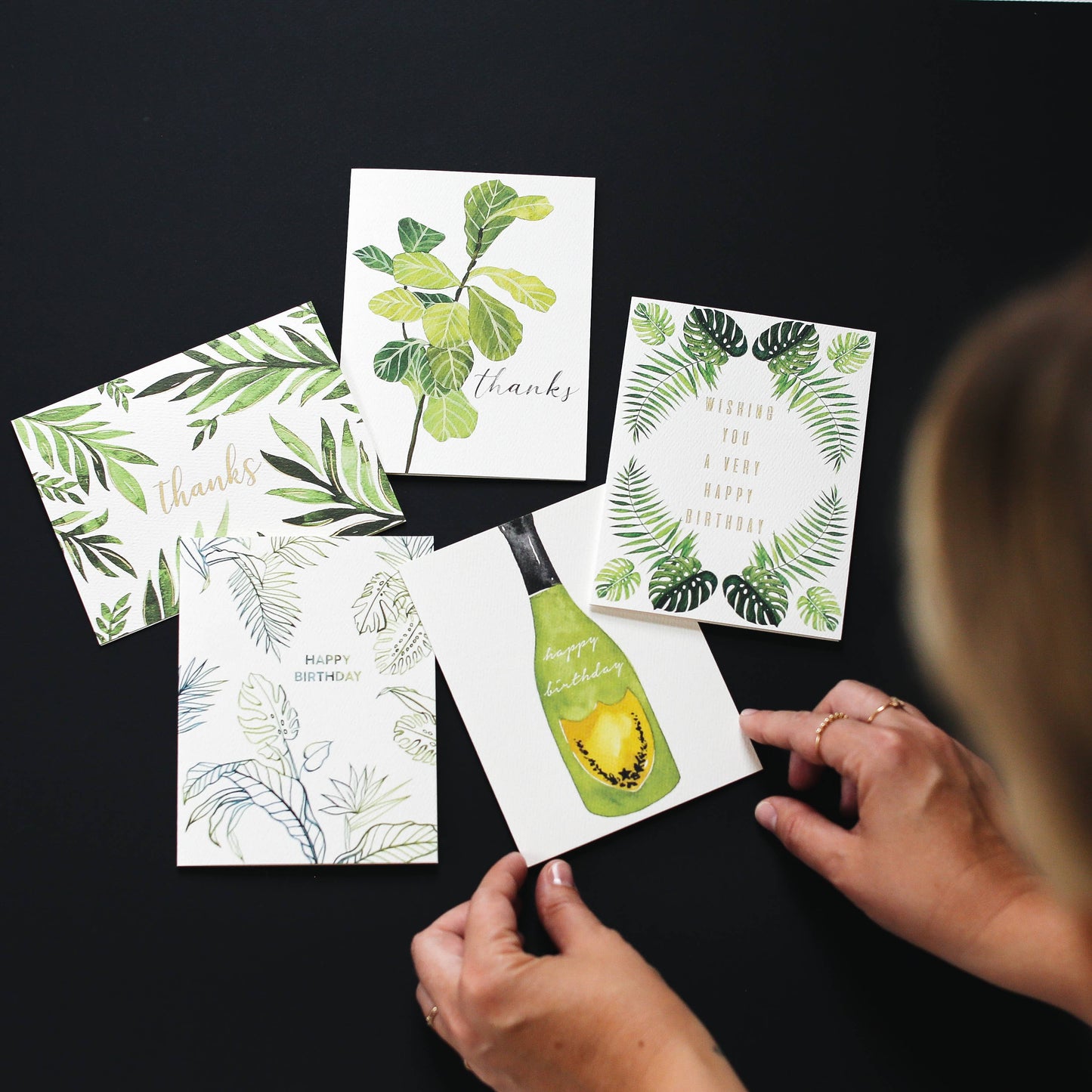 Fiddle Leaf Thank You Card