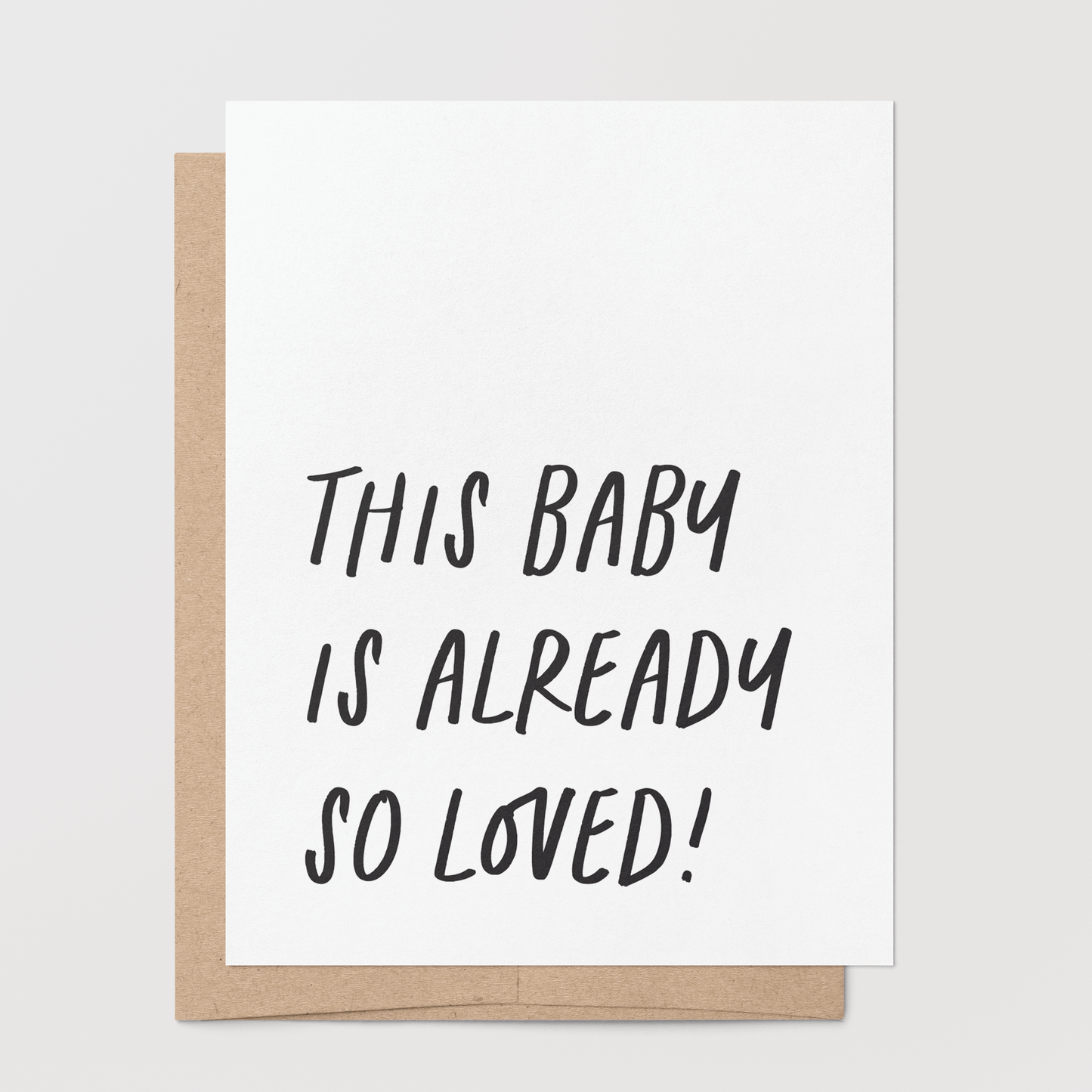New Baby – This Baby Is Already So Loved Greeting Card