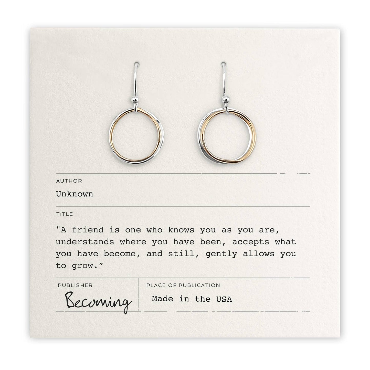 Friendship Circles Earrings