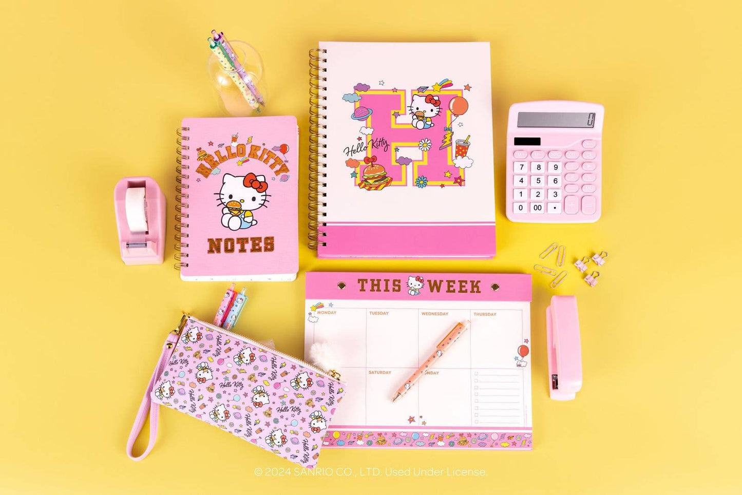Hello Kitty College Letters Gel Pens