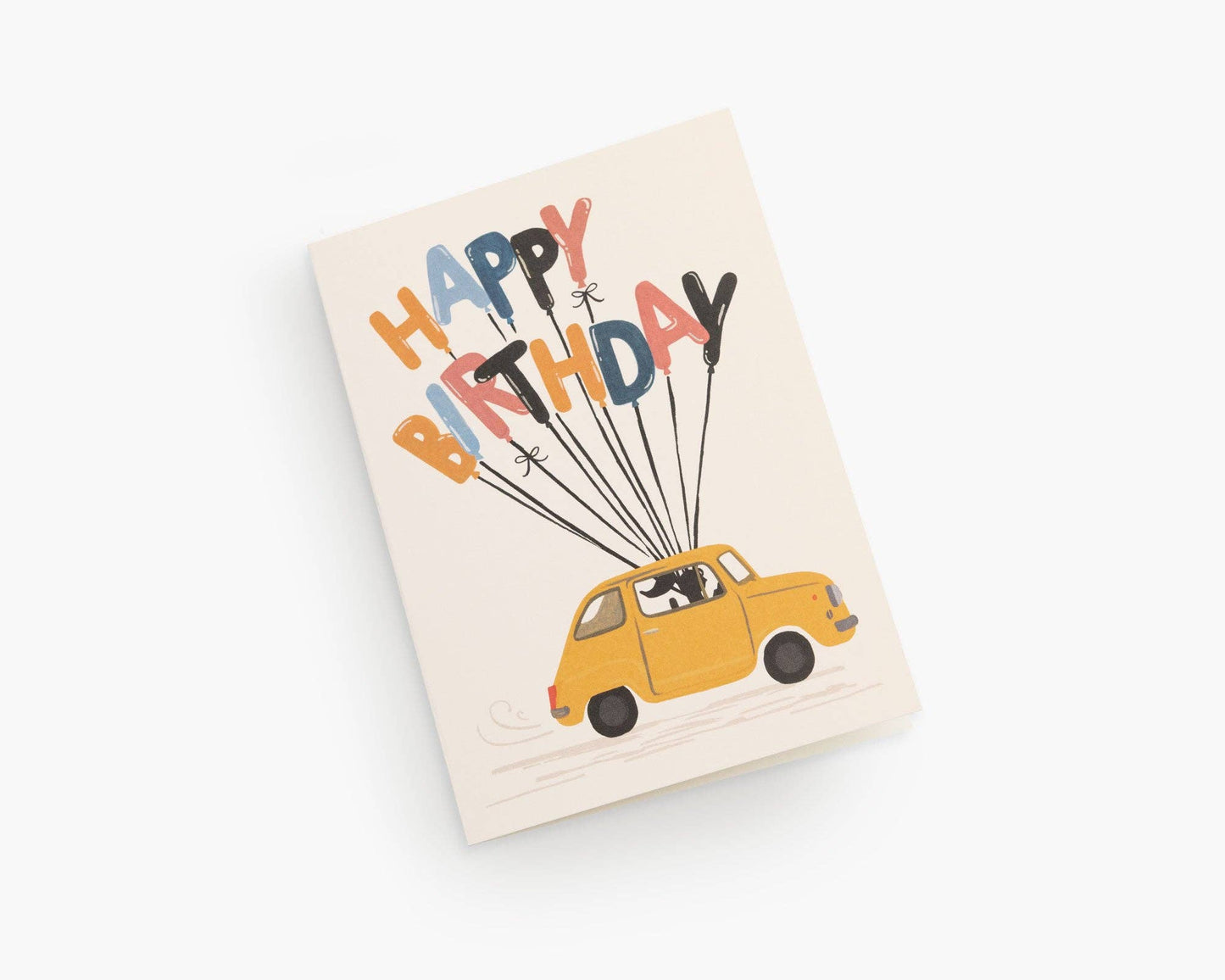 Fast Balloons Birthday Card