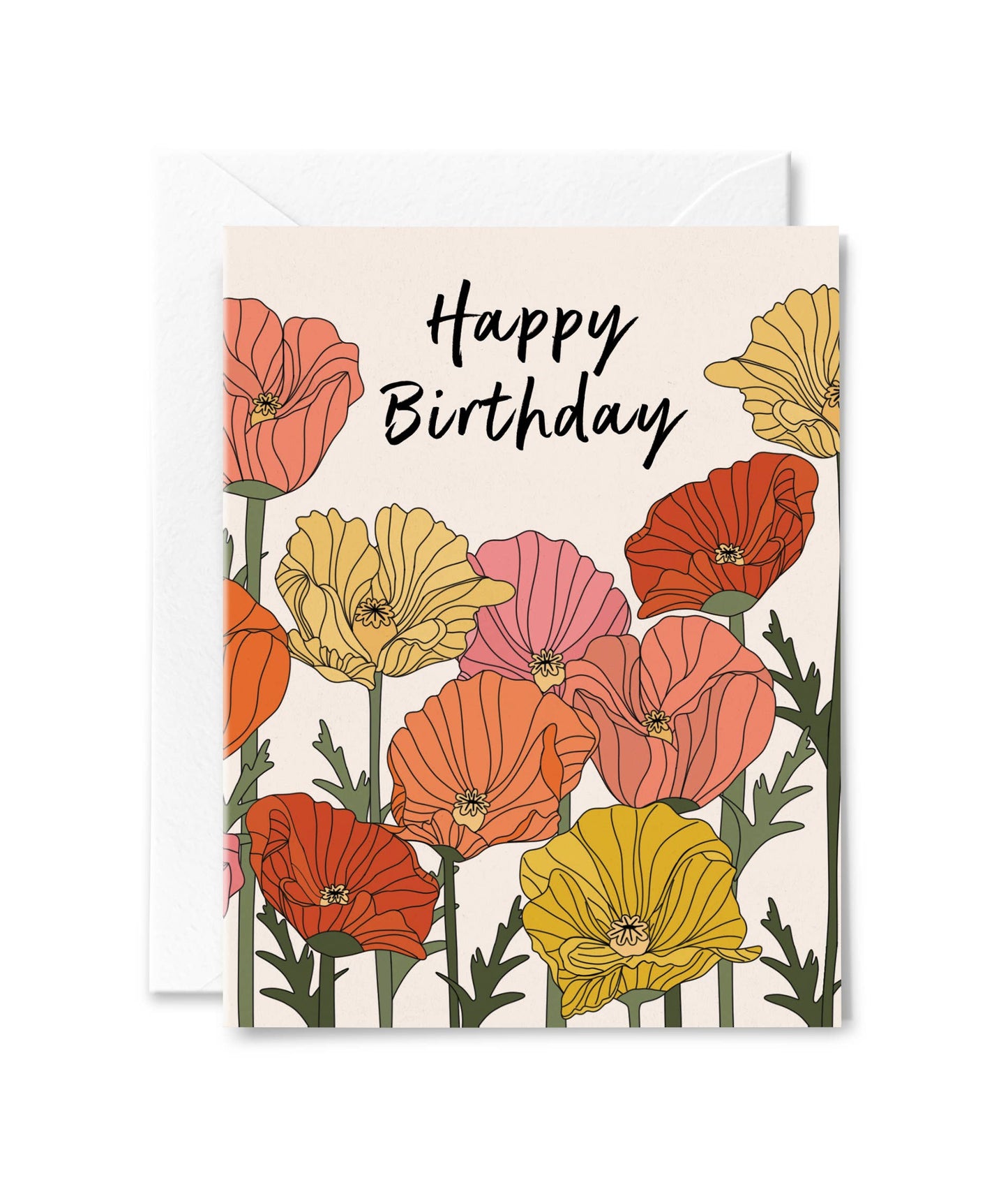 Birthday Poppies