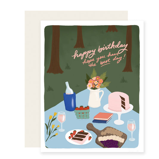 Picnic Best Day | Birthday Picnic Card | Birthday Card