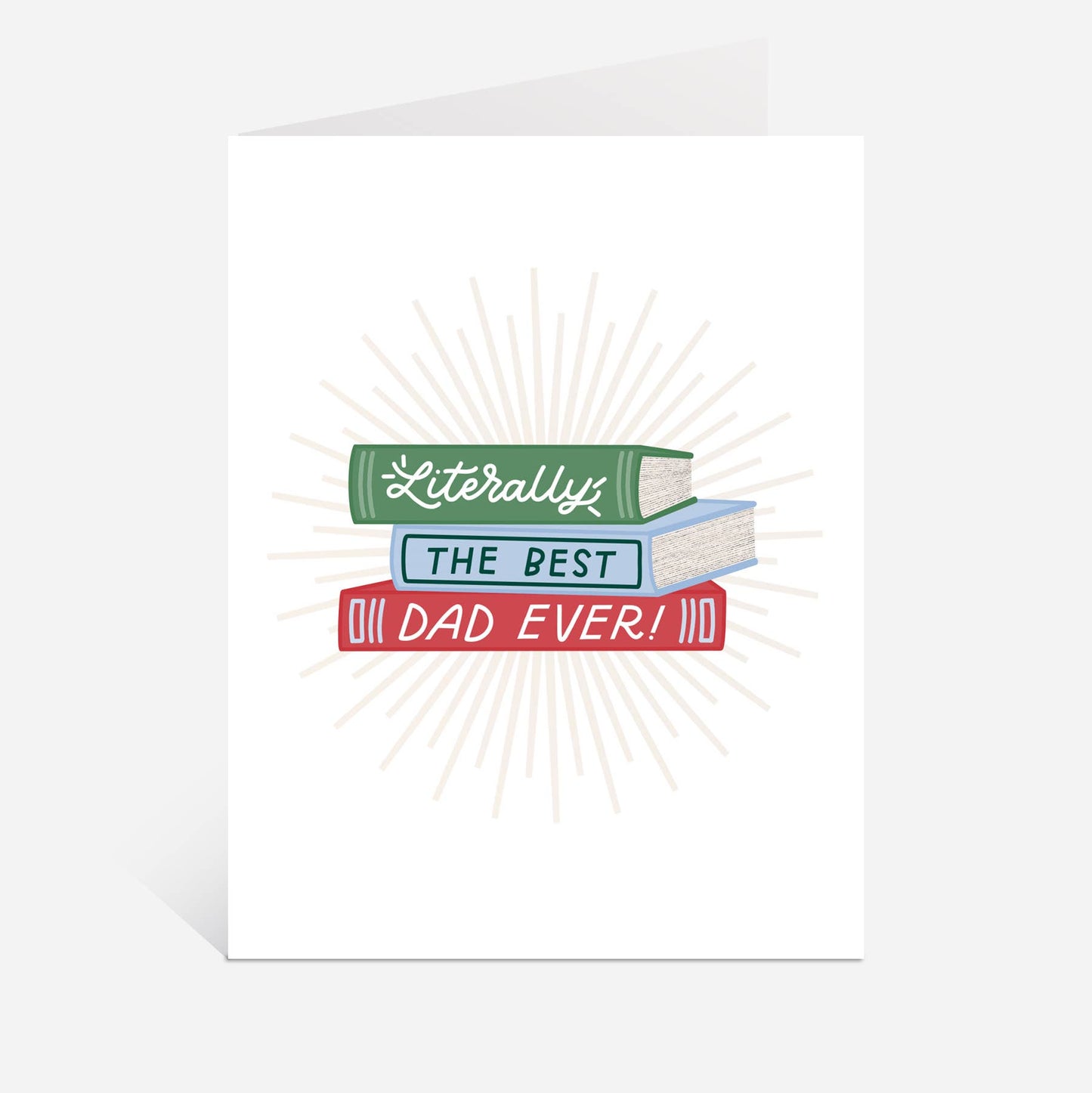 Literally The Best Dad Card