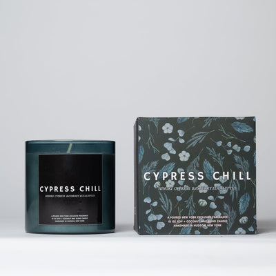Poured New York 10 oz Candle | Cypress Chill