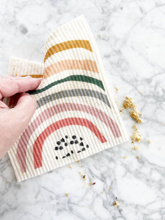 3pc Set Prismatic Reusable Dishcloths