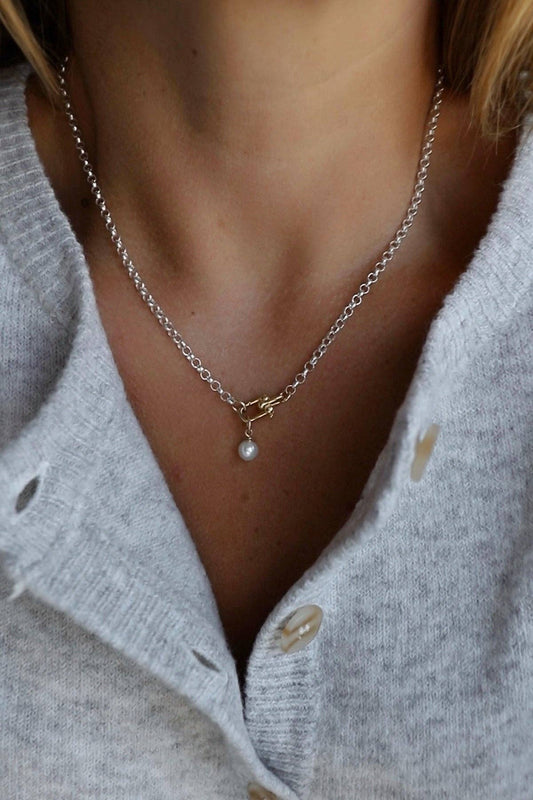 Sora Link Chain and Pearl