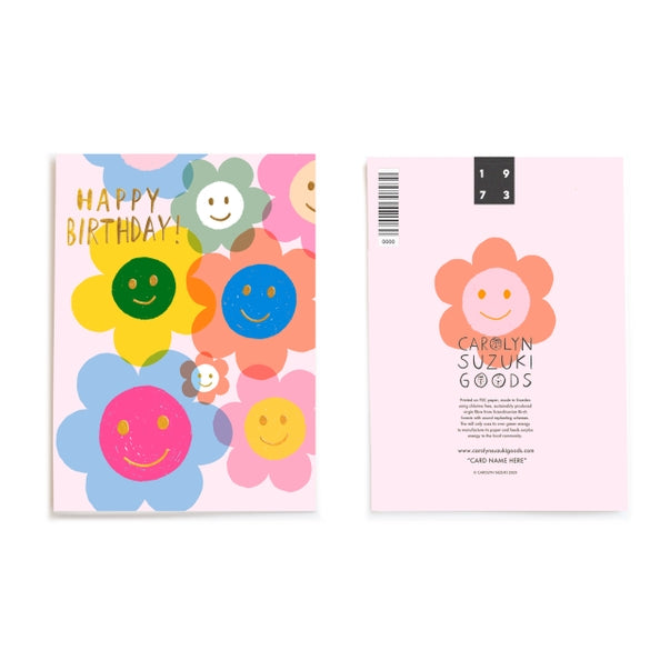 Smiling At You Birthday Card