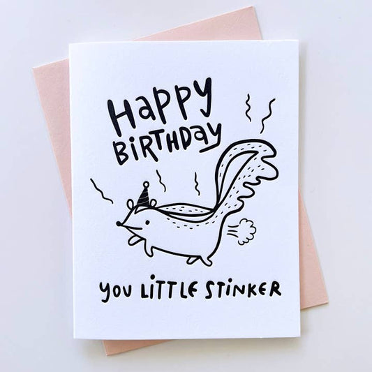 Lil Stinker Birthday Card