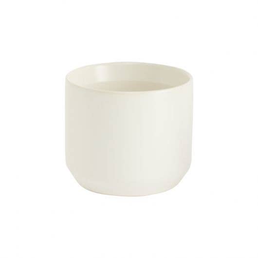 Round White Pot: 3.25" Pot