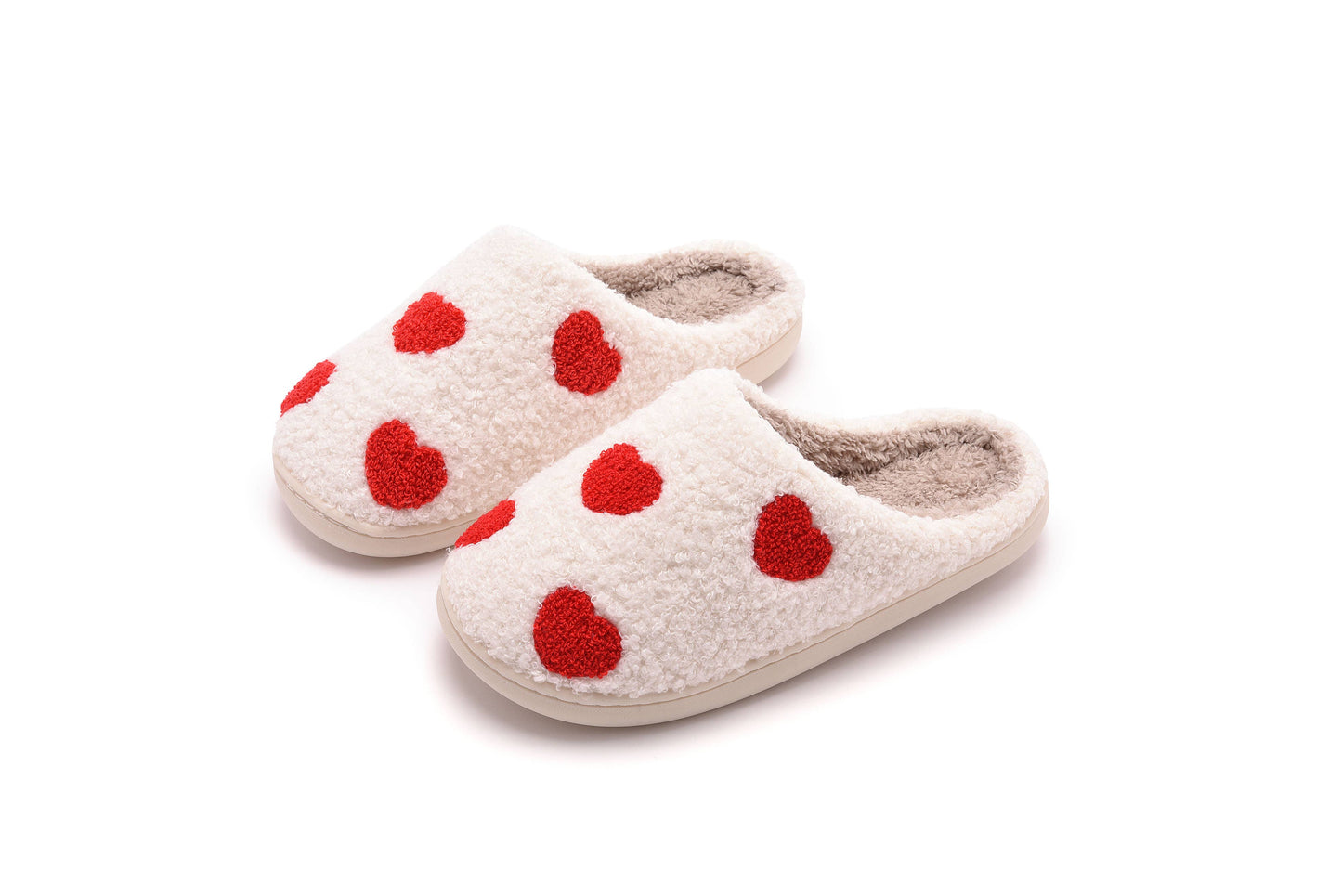 Valentine Heart House Slippers | Large