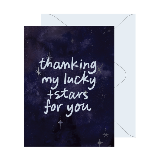Thank My Lucky Stars Card