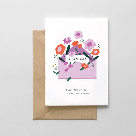 Grandma Envelope Happy Mother's Day Card