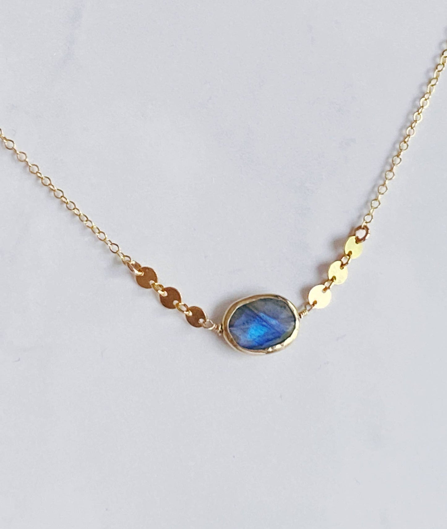 Labradorite adjustable choker 