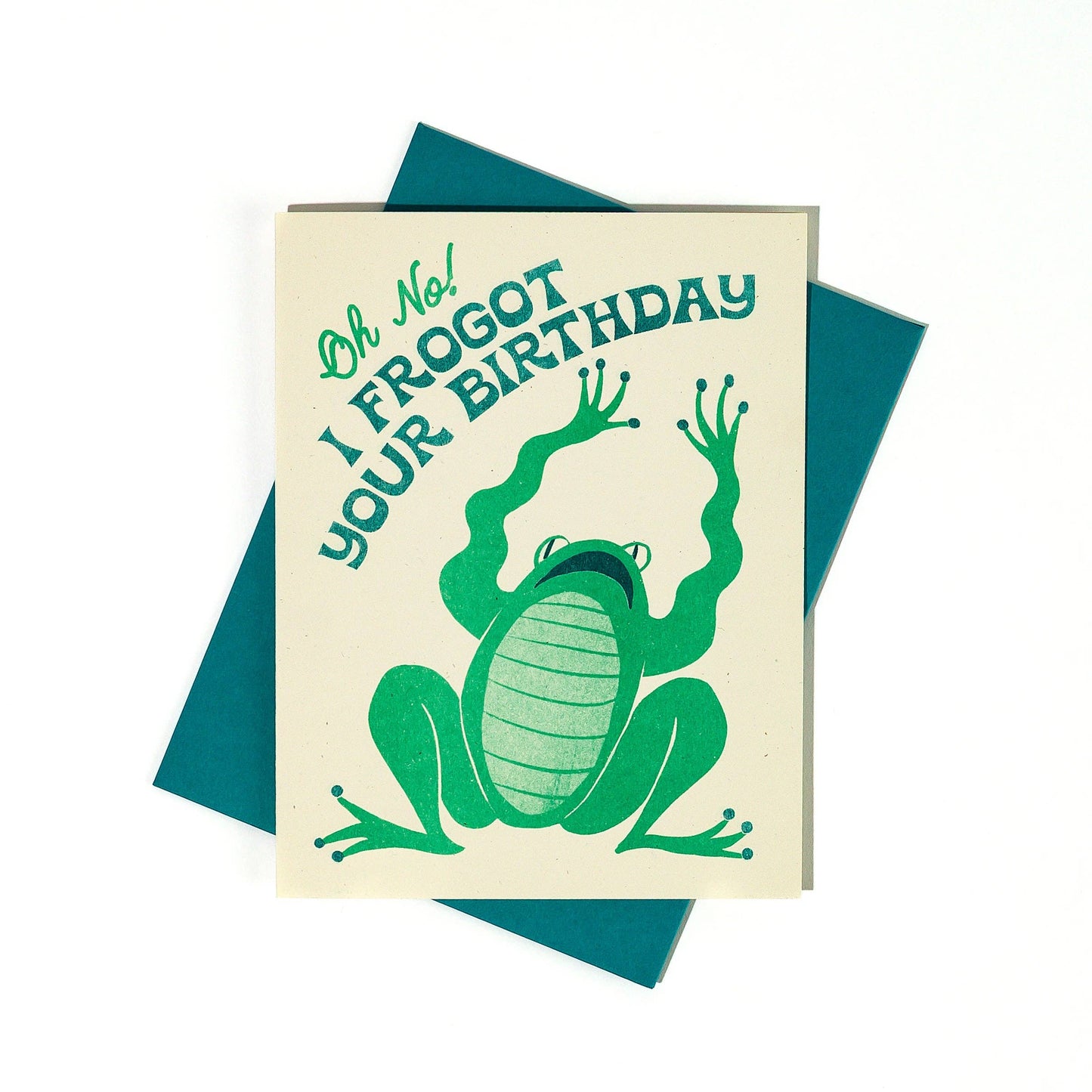Frogot Your Birthday Card