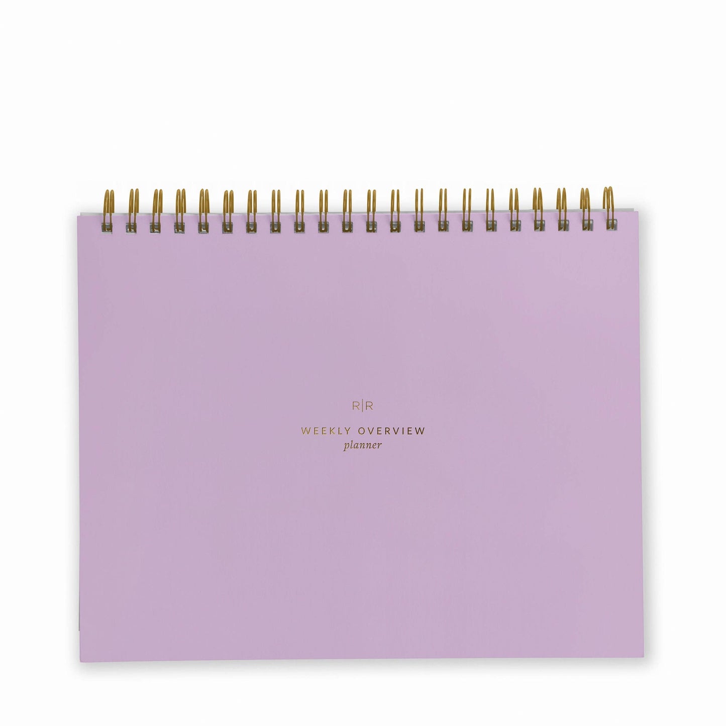 Weekly Overview Planner | Assorted Colors: Charcoal